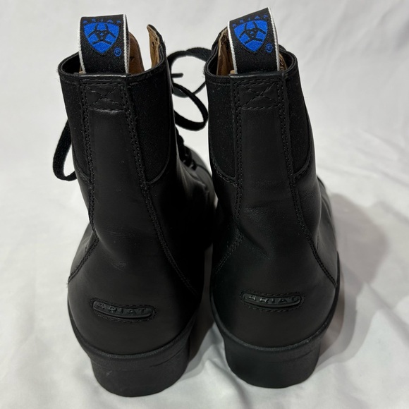 Ariat Cobalt VX Paddock Boots Black Leather Lace Riding Boot Mens US 7 Wom 8.5/9 - Picture 6 of 11